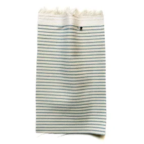 9.5oz Rain Stripe Denim Cream/Sky Blue