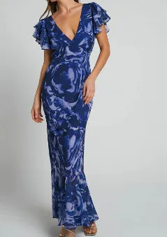 Abby || V-neck Bell Sleeve Dress