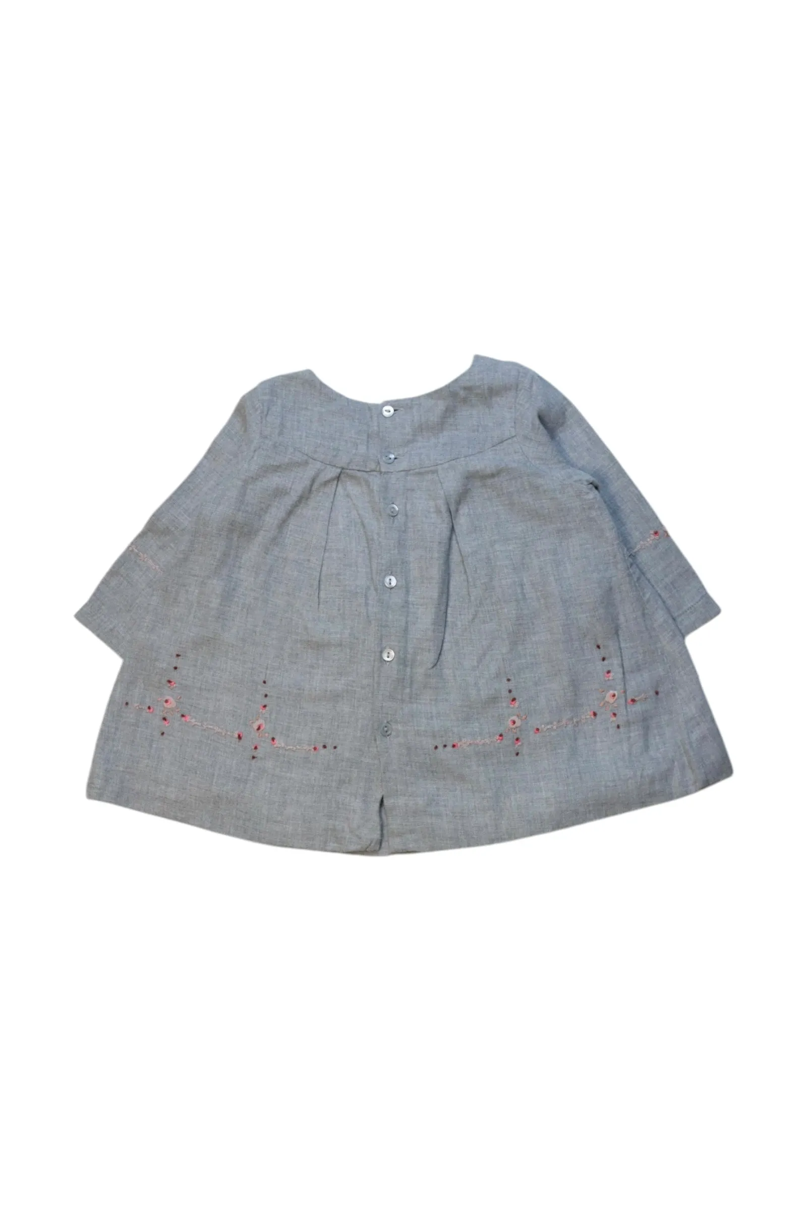 Bonpoint Embroidered Dress 3-6M