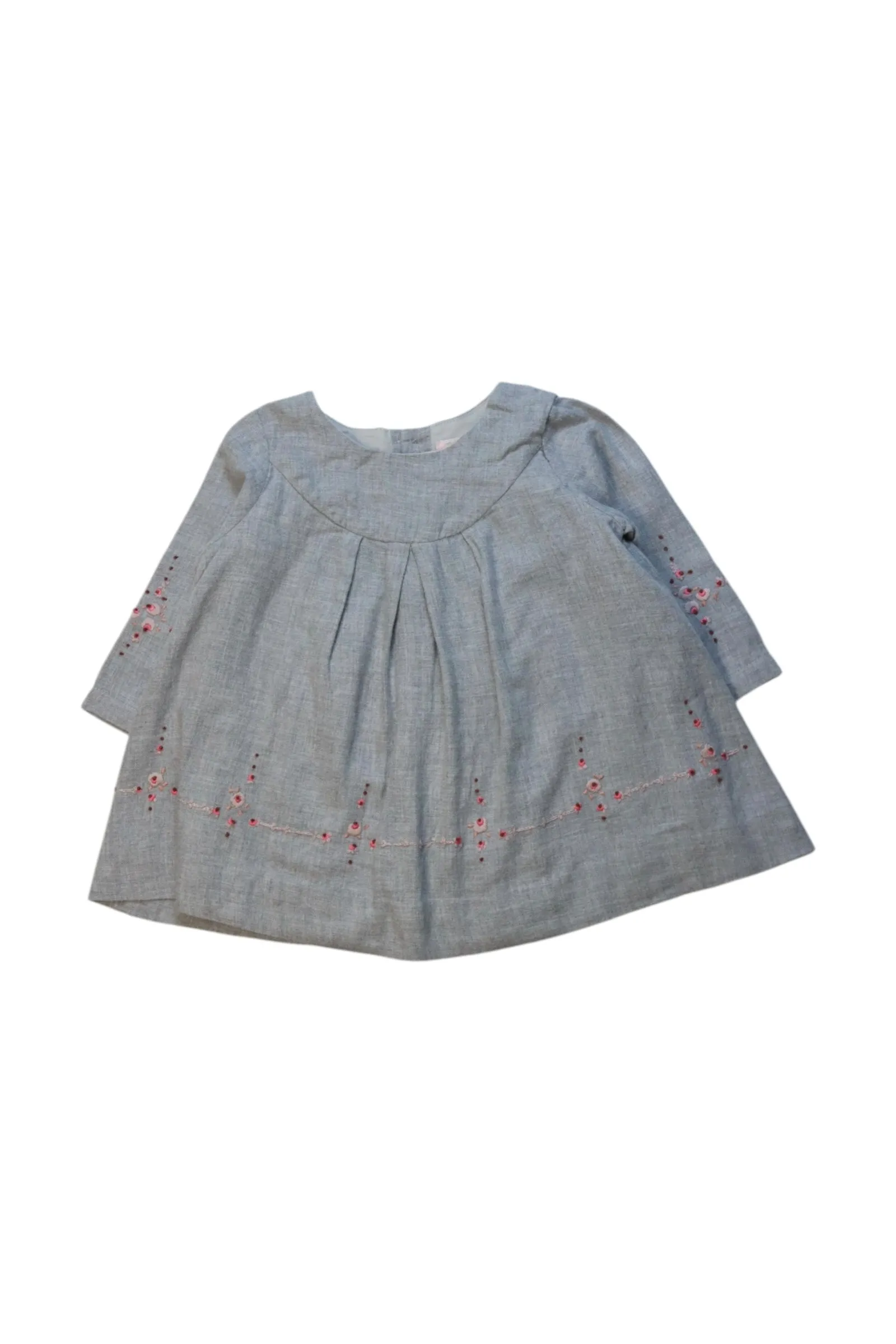 Bonpoint Embroidered Dress 3-6M