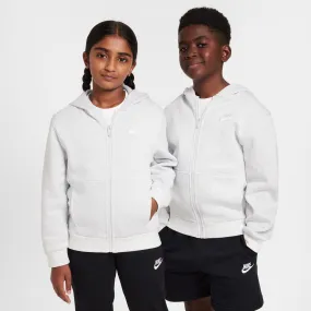 Boys'/Girls' Nike Youth Club Fleece Full-Zip Hoodie