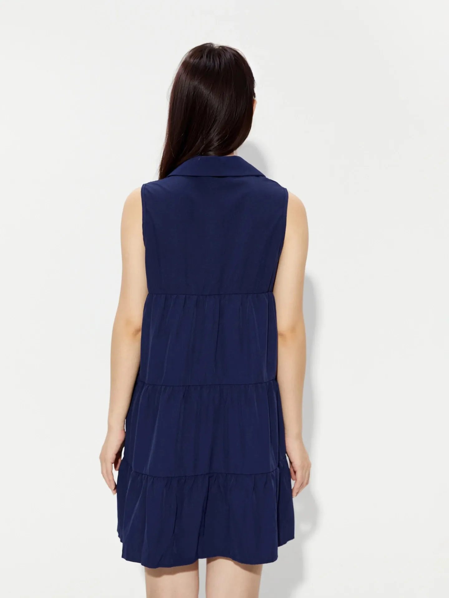 Casual Draped Dress