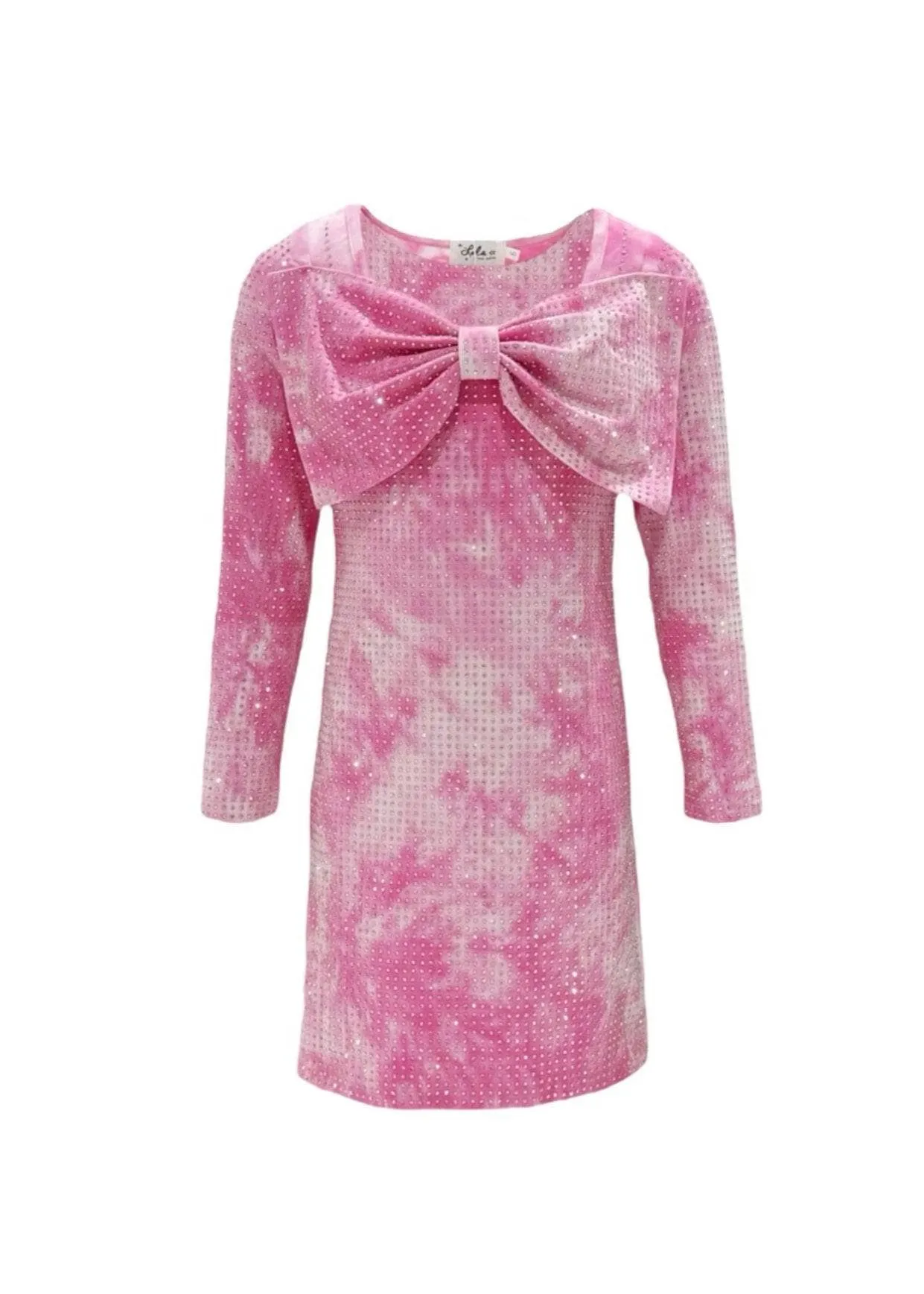 Crystal Shimmer Bow Dress
