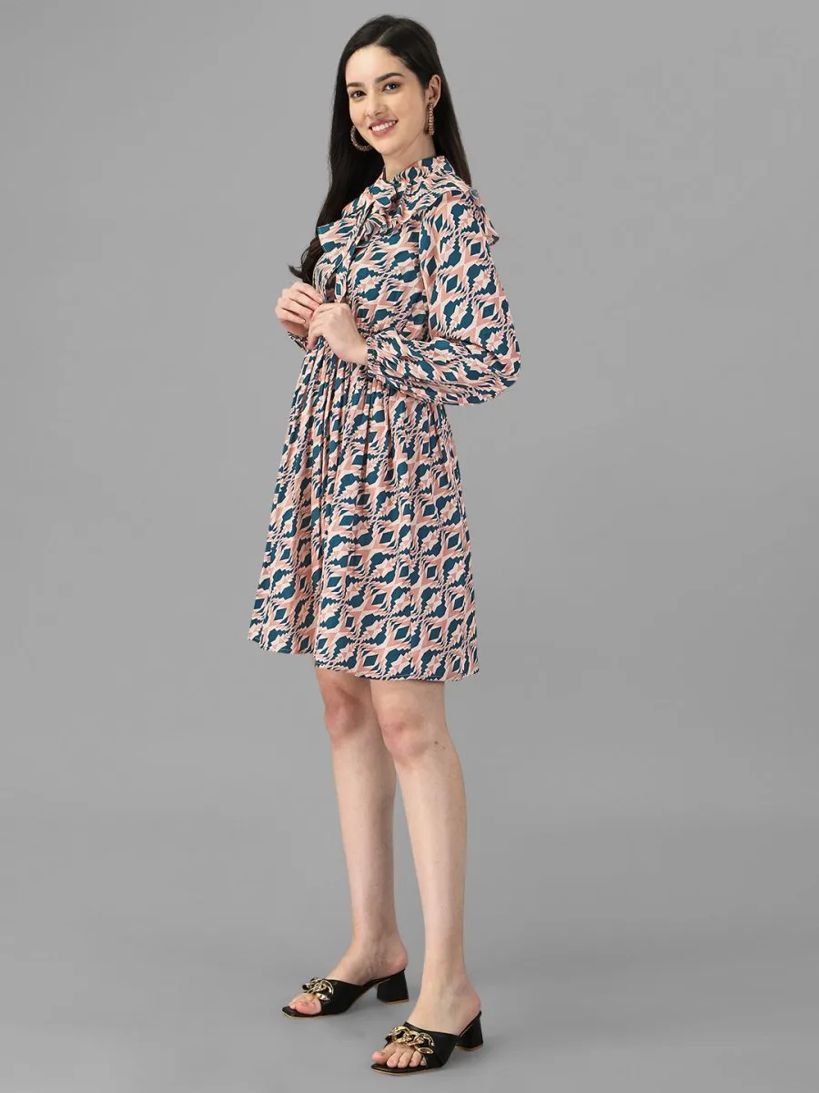 dresses for Women western wear Beige Dress
