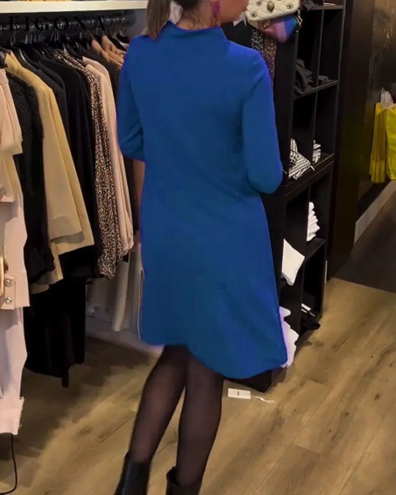 Elegant Round Neck Dress
