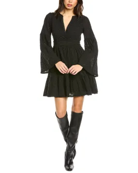 Eyelet Boho Mini Dress