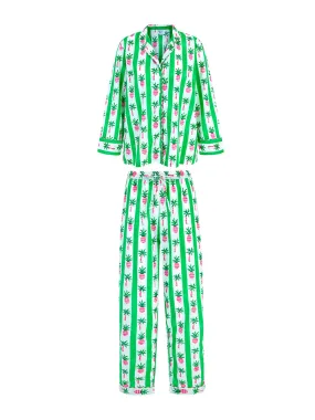 Festive pineapple pyjama set