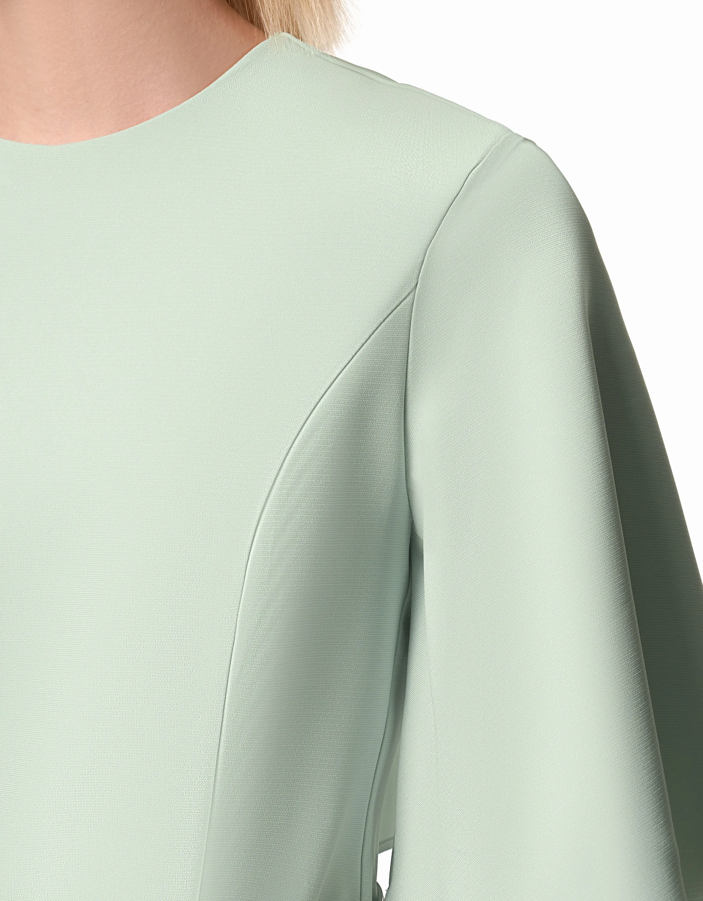 Flared Sleeve Dress