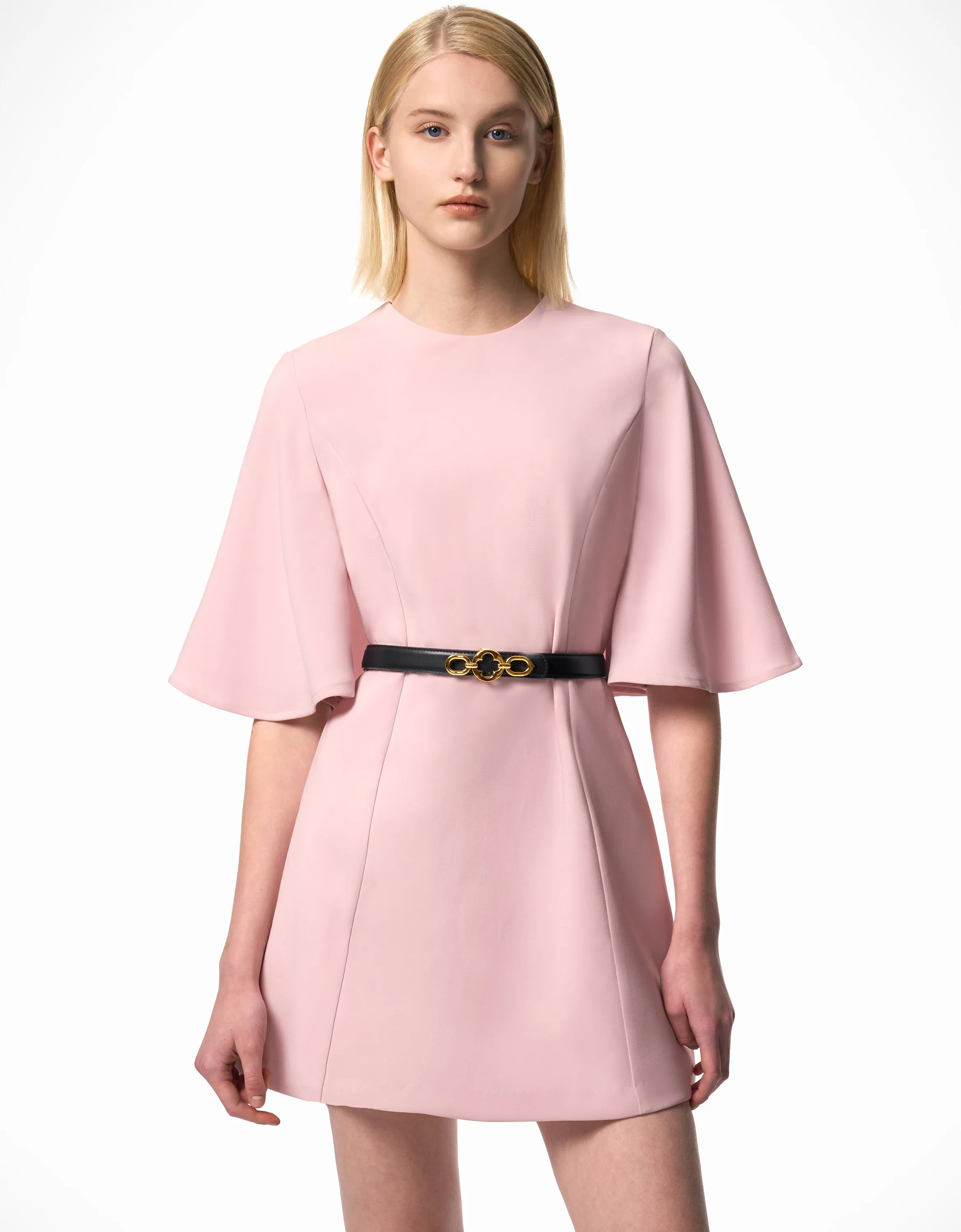 Flared Sleeve Dress