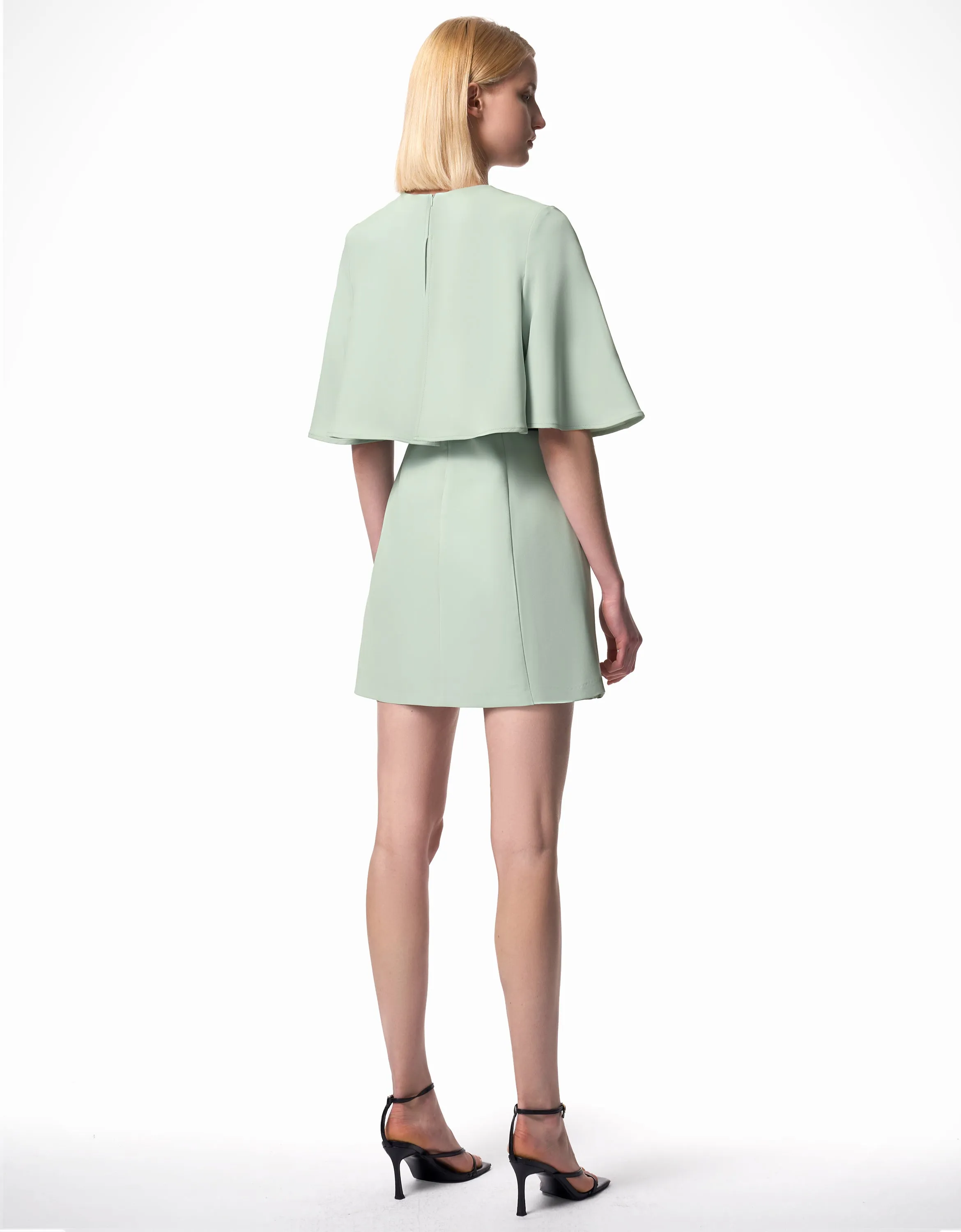 Flared Sleeve Dress