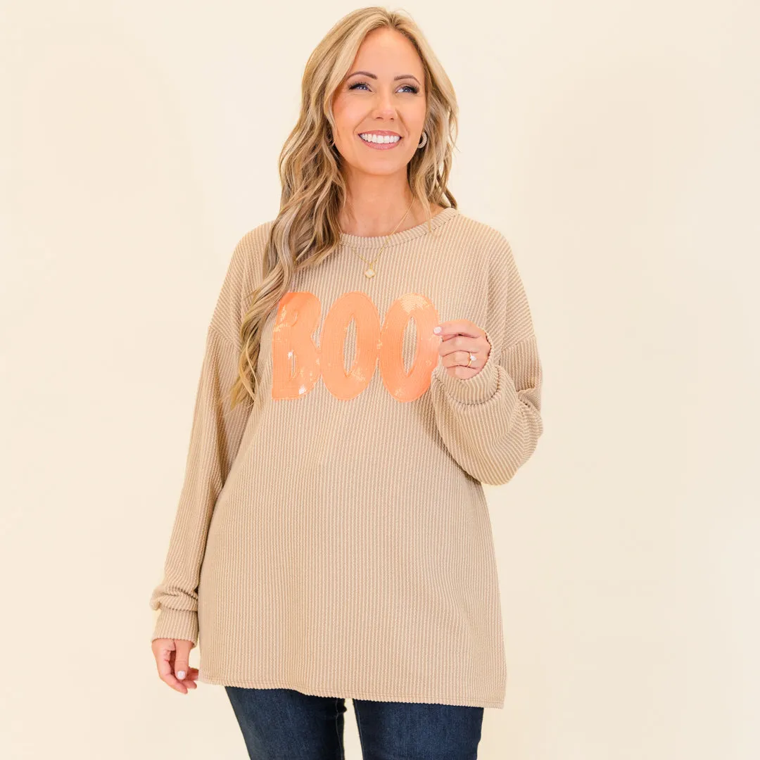 Ghosts And Glamour Pullover, Oatmeal