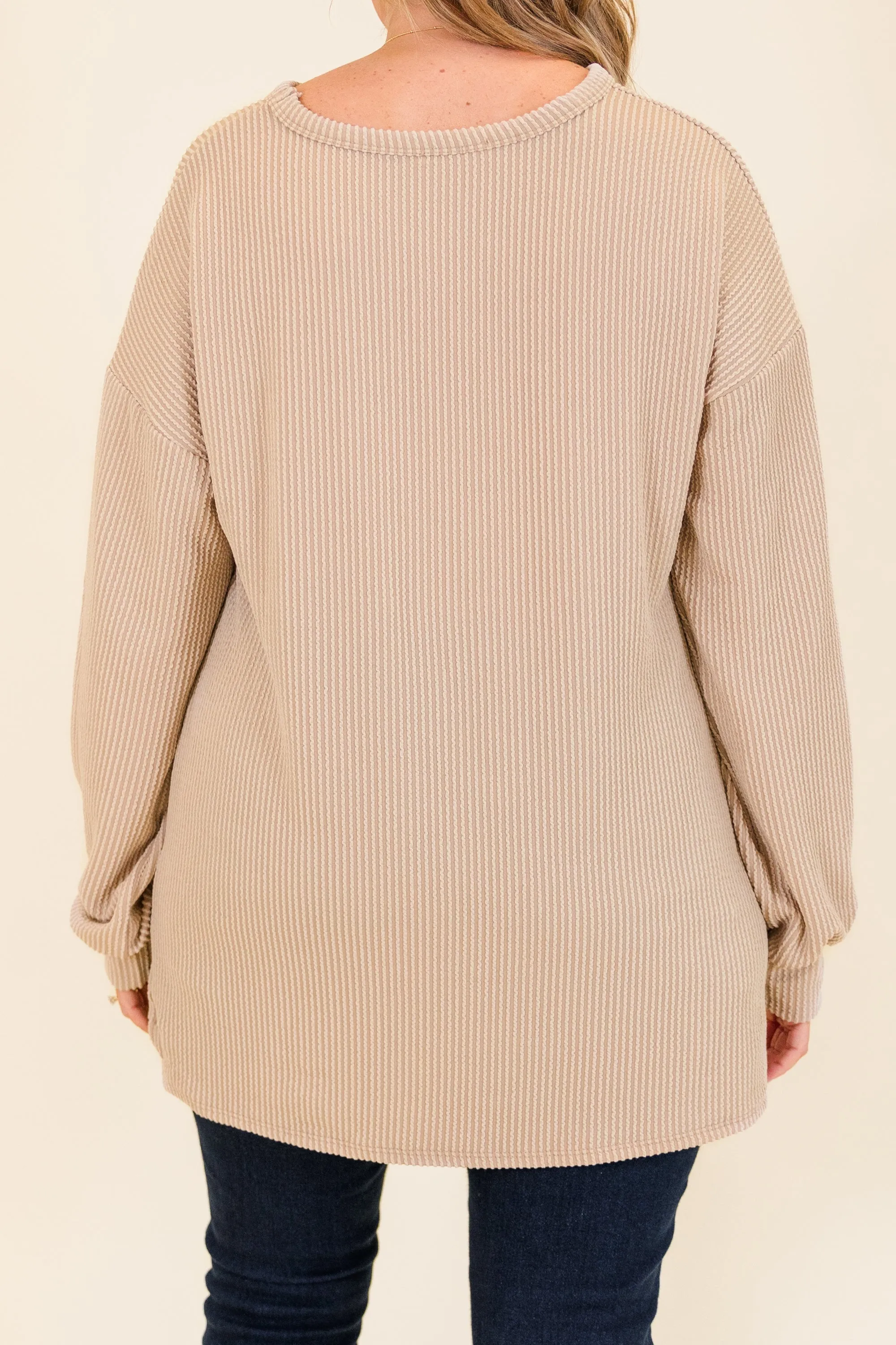 Ghosts And Glamour Pullover, Oatmeal