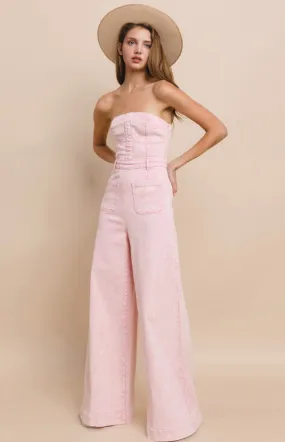 Go Girl Denim Jumpsuit