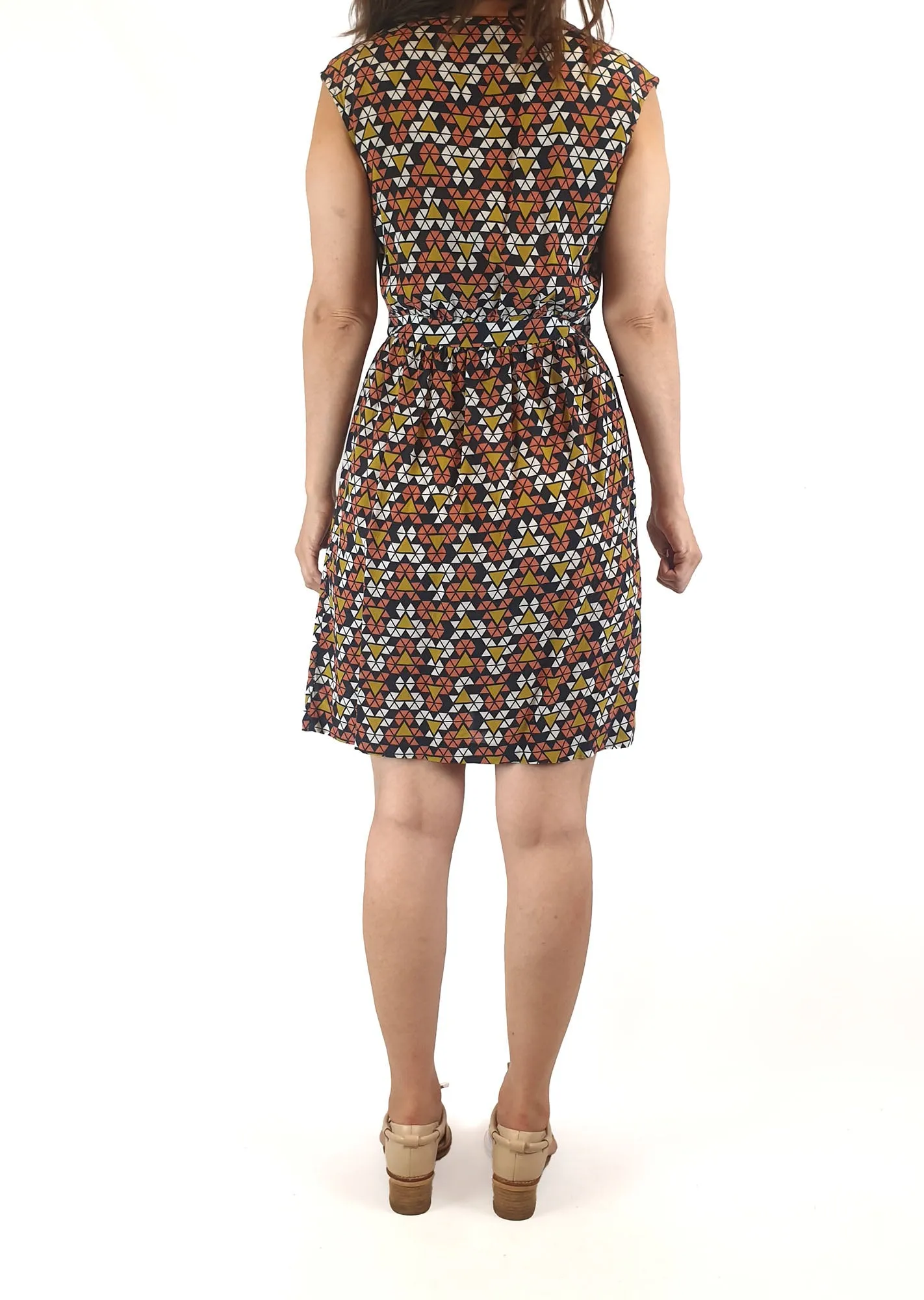 Gorman 100% silk colourful dress size 8
