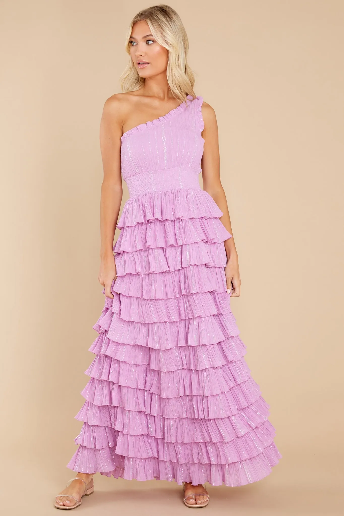 Guadalupe Pacific Lavender Long Dress