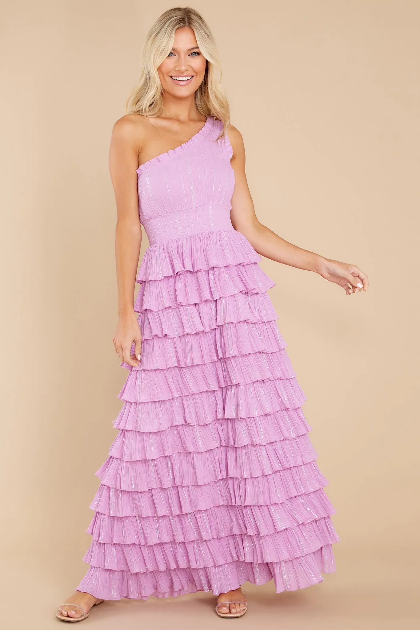 Guadalupe Pacific Lavender Long Dress