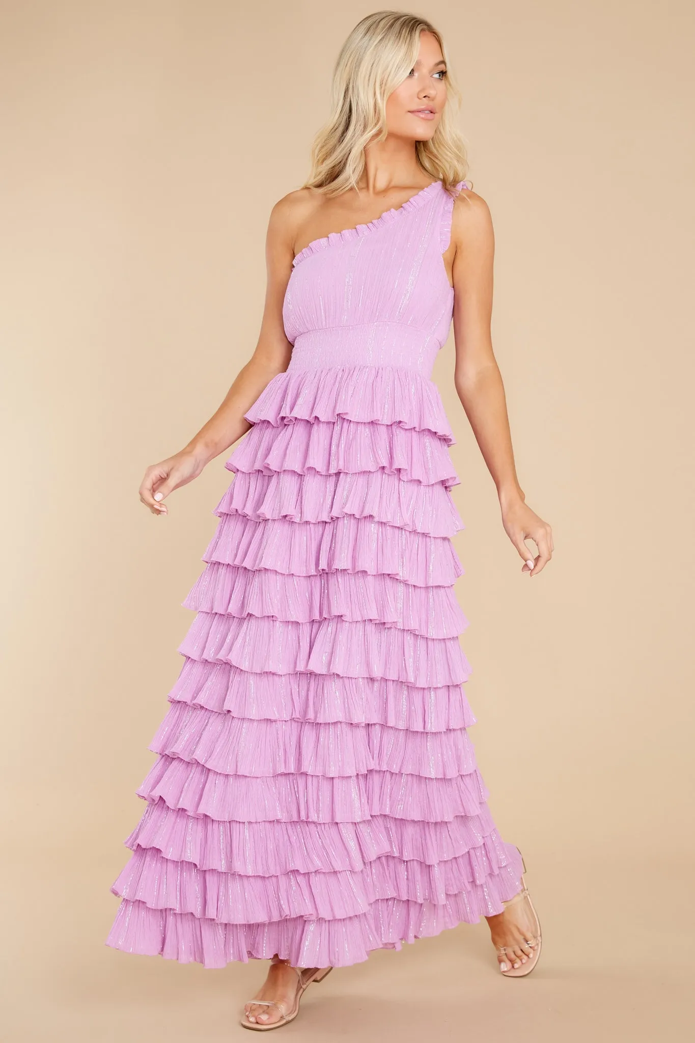 Guadalupe Pacific Lavender Long Dress