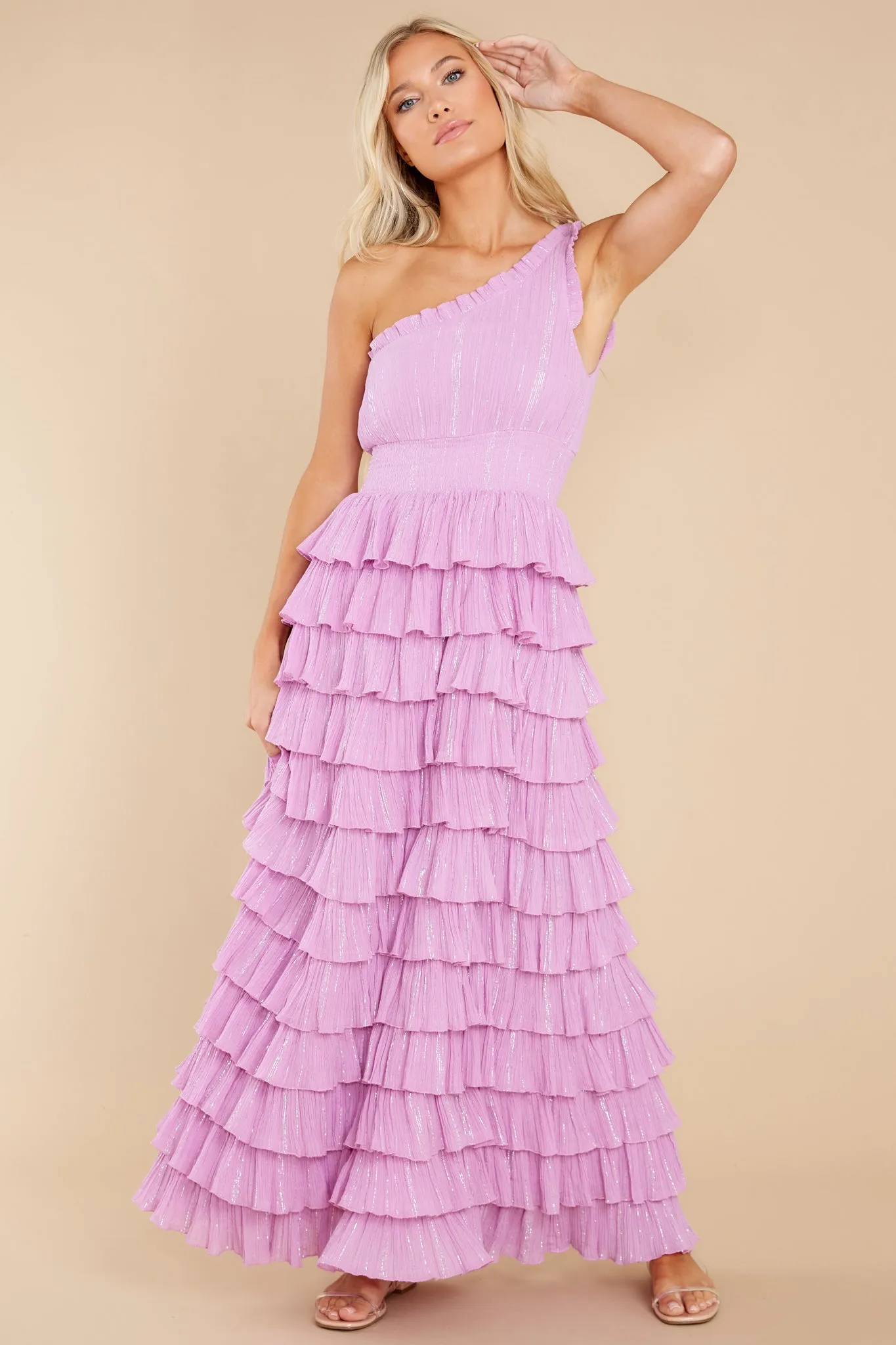 Guadalupe Pacific Lavender Long Dress