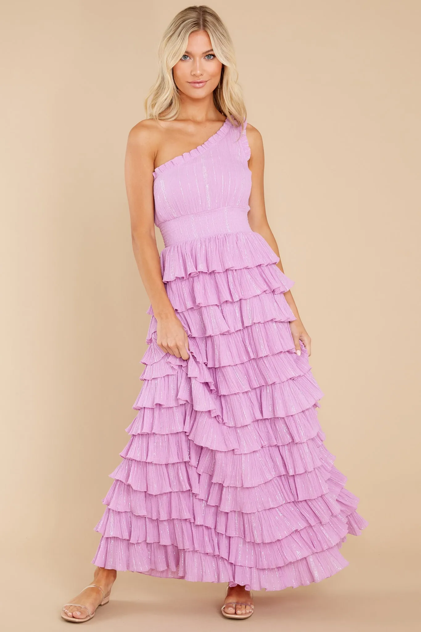 Guadalupe Pacific Lavender Long Dress
