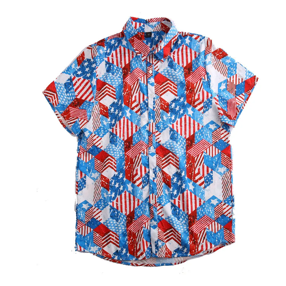 Independence Day Stripe and Stars Family Matching Sets