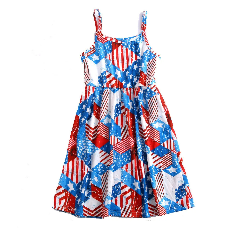 Independence Day Stripe and Stars Family Matching Sets