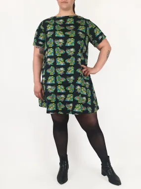 Jericho Road cute house print dress size 14