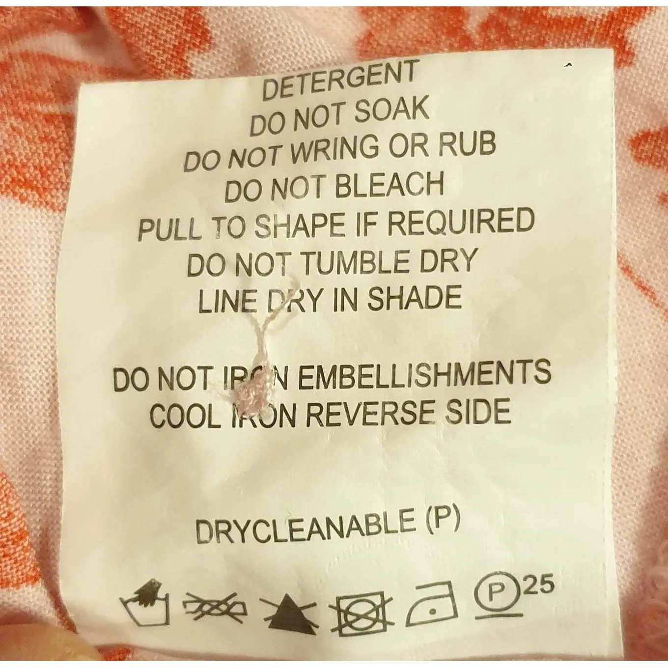 Label of Love pink print dress size 22