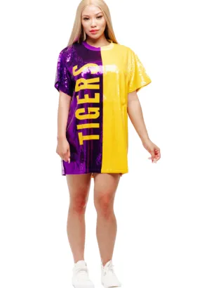 Louisiana State Sequin Dress