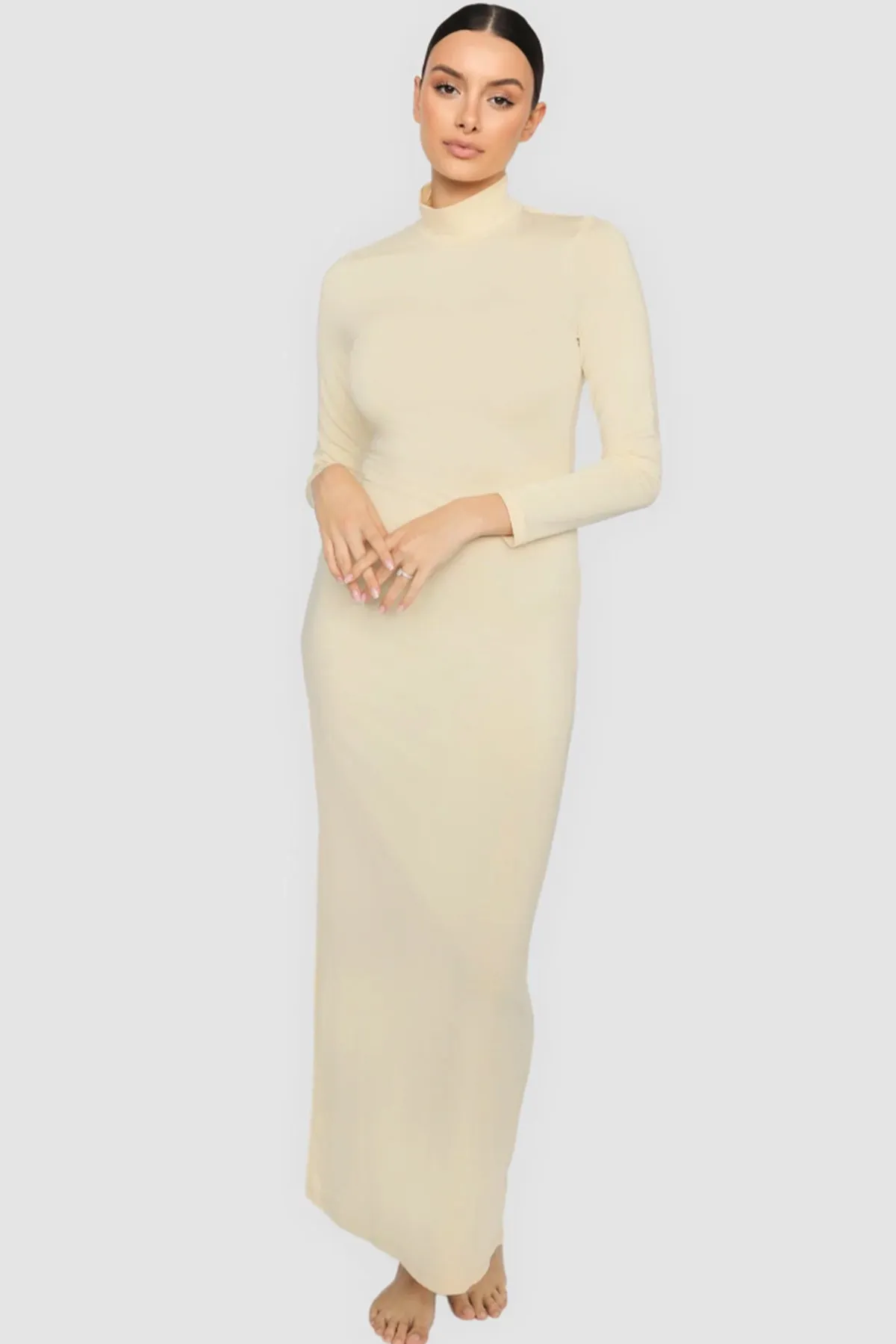 Luxe Slip Dress Buttercream by Mod Squad