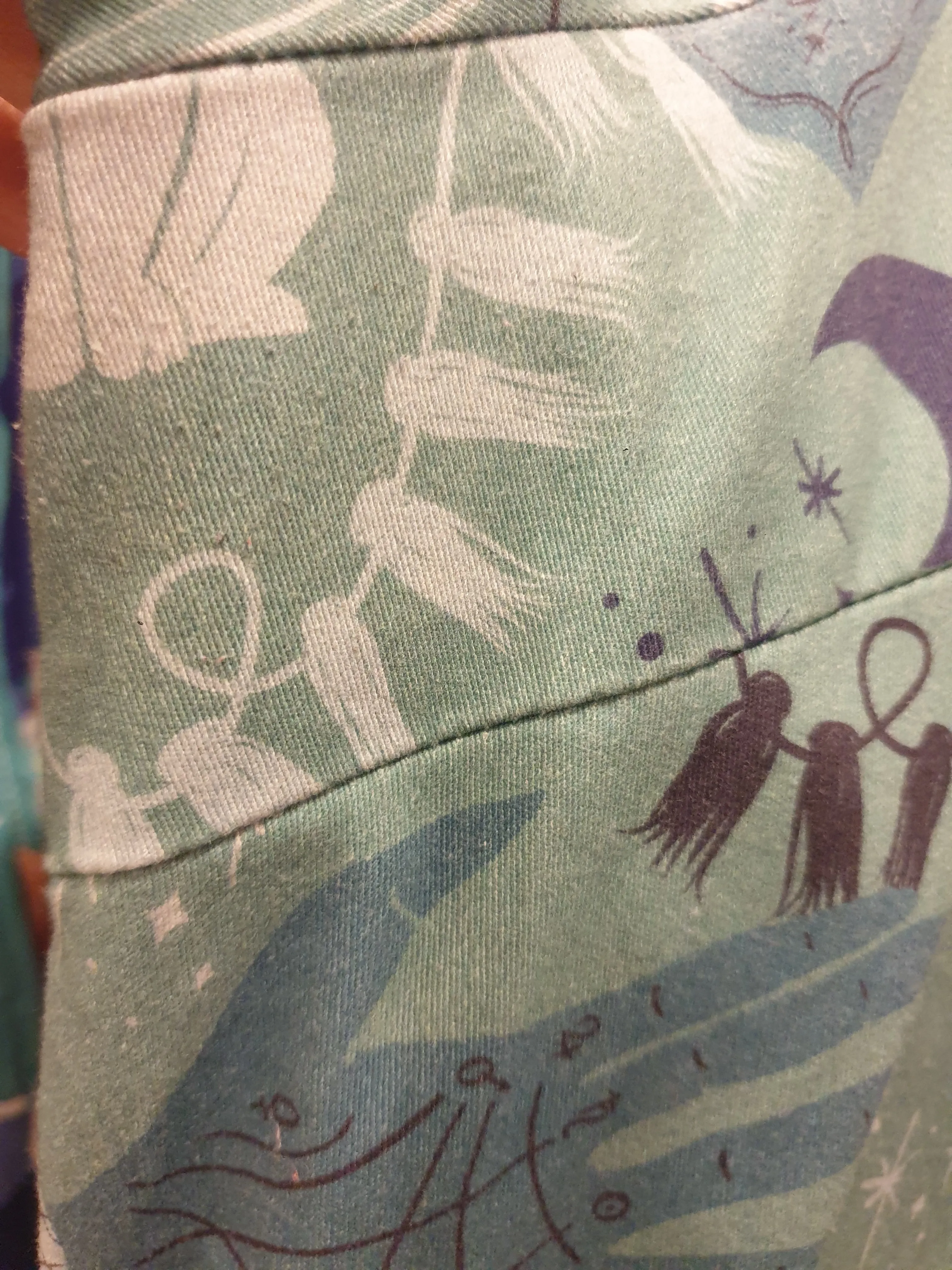 Made590 blue print dress size 3XL