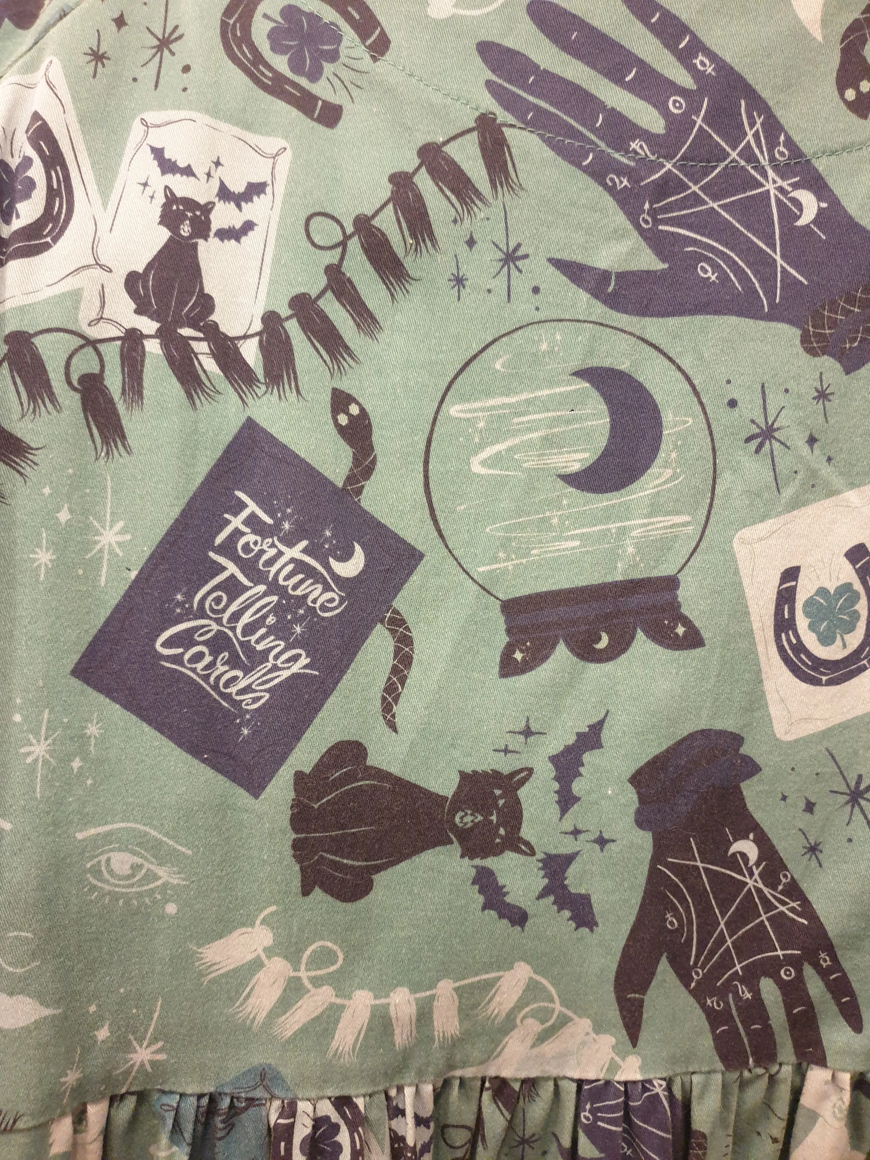 Made590 blue print dress size 3XL