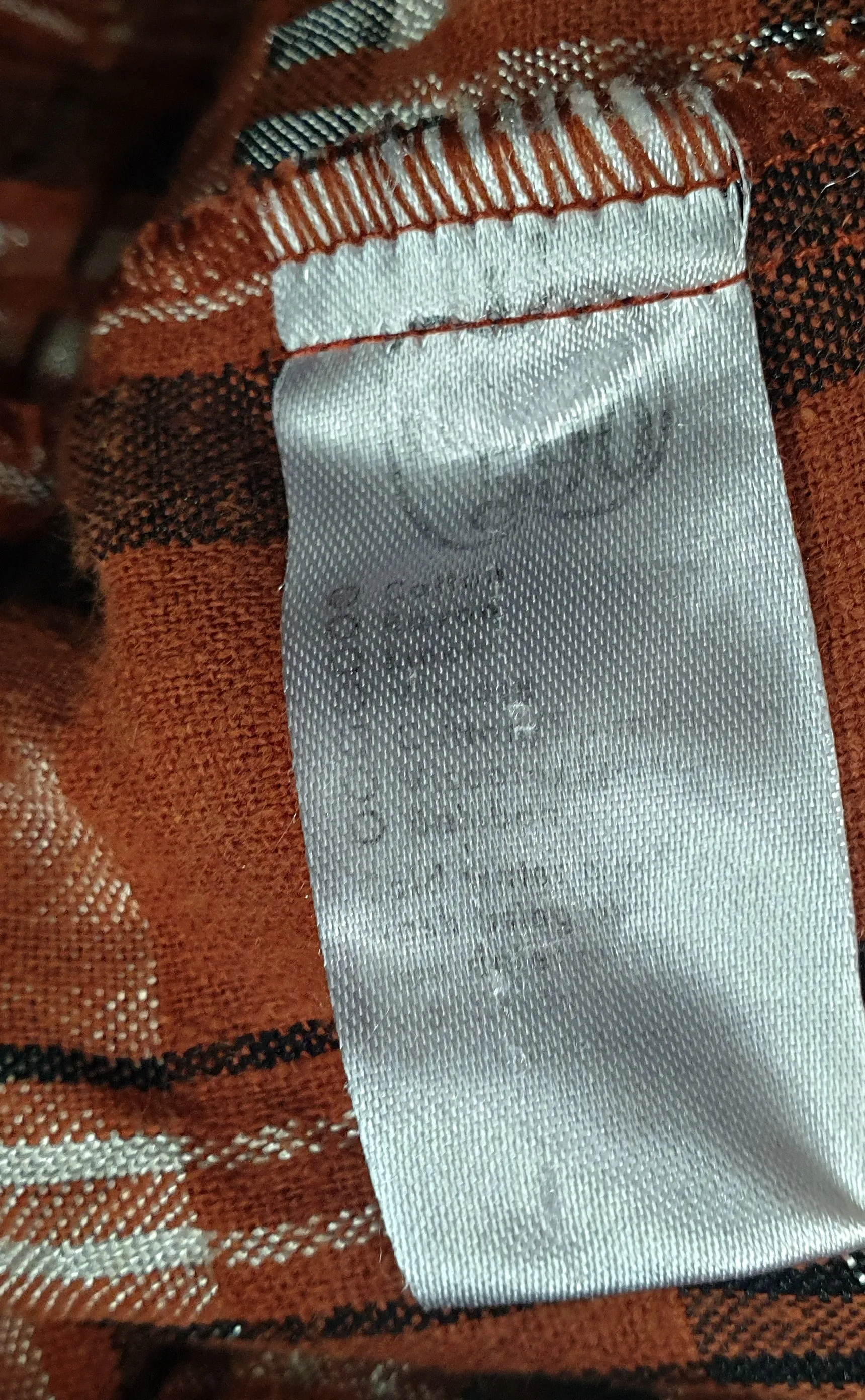Made590 dinah brown plaid cotton dress size 4X