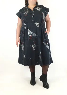 Made590 dinah seagull cotton dress size 4X