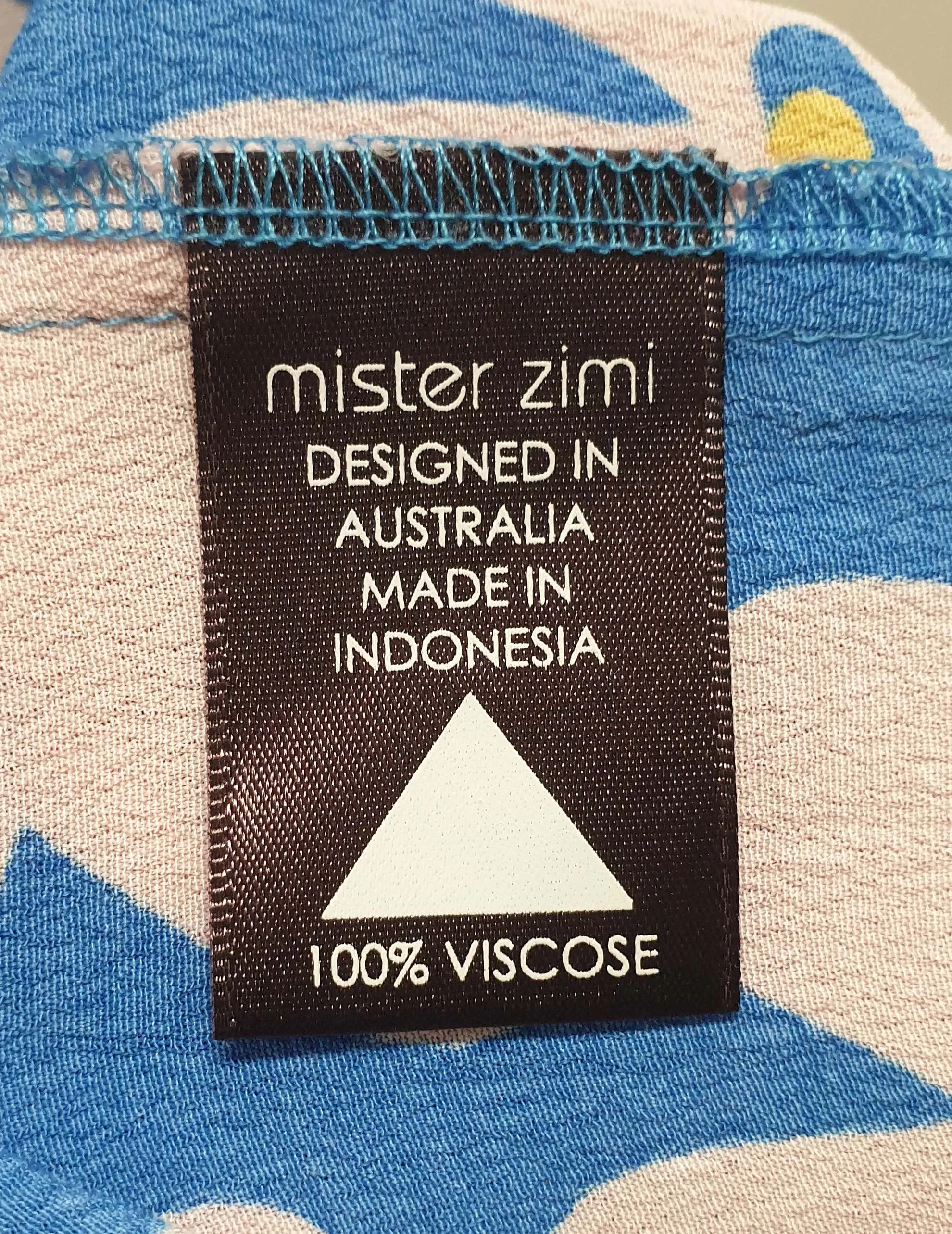 Mister Zimi floral sleeveless dress size 8