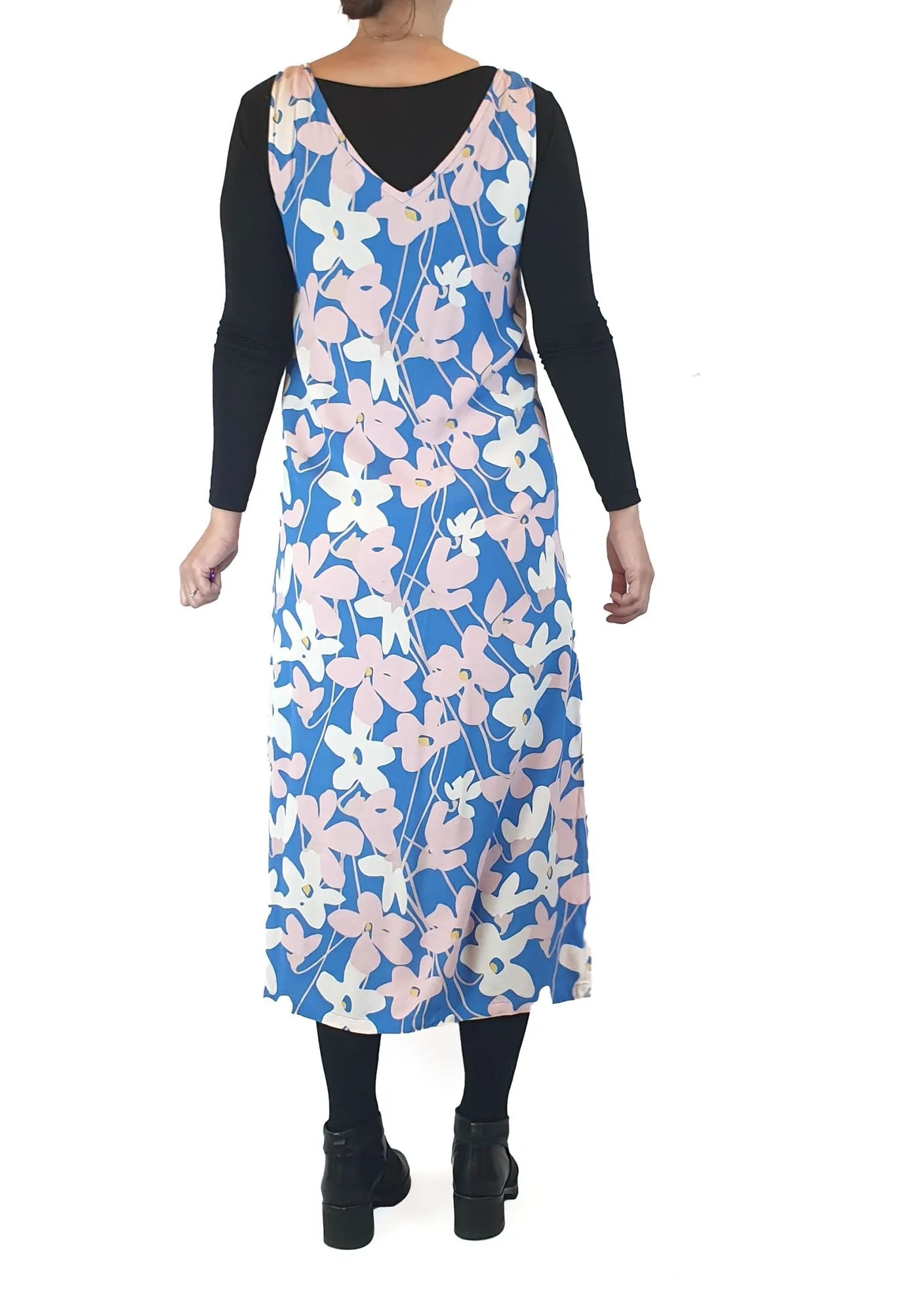Mister Zimi floral sleeveless dress size 8