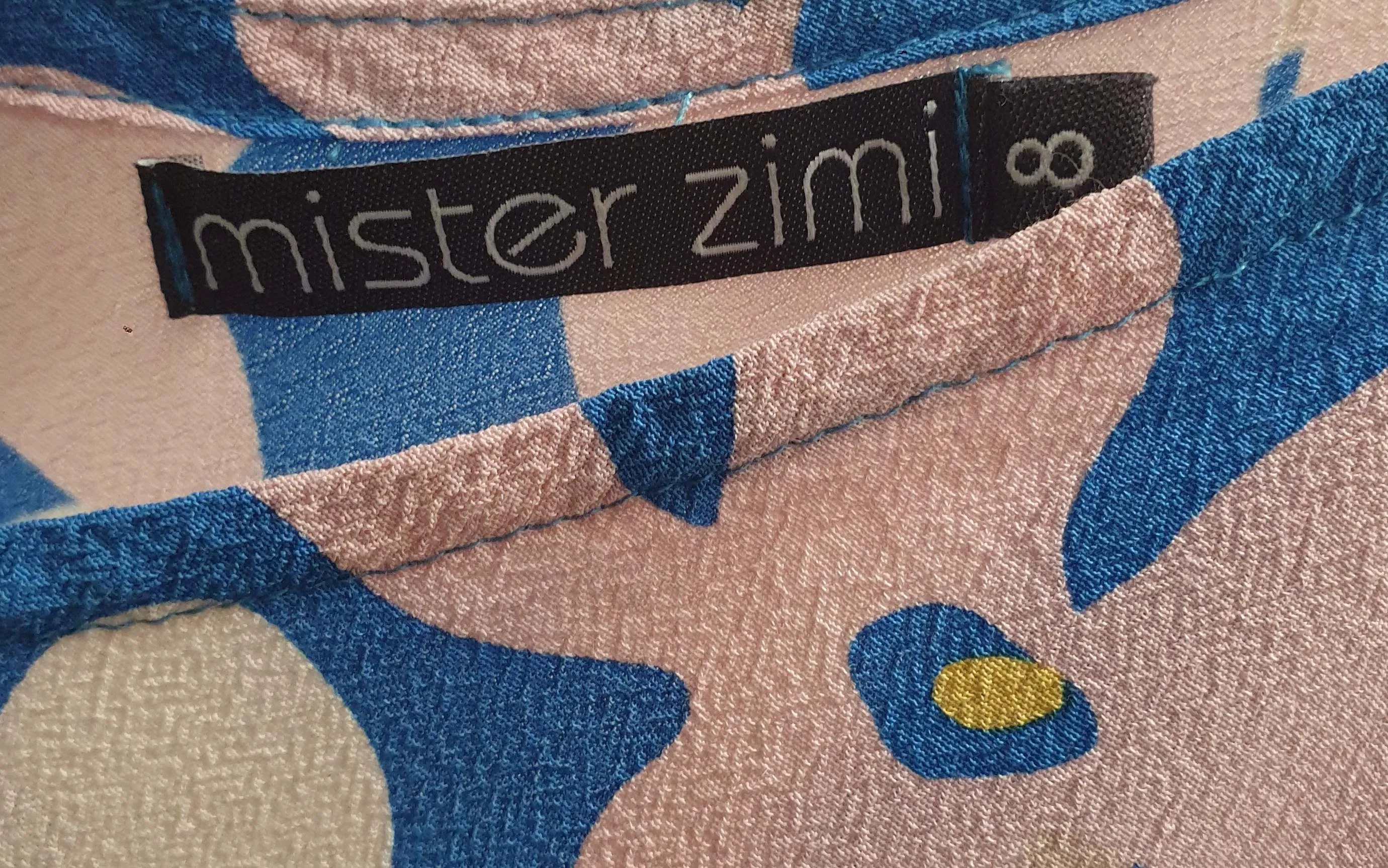 Mister Zimi floral sleeveless dress size 8