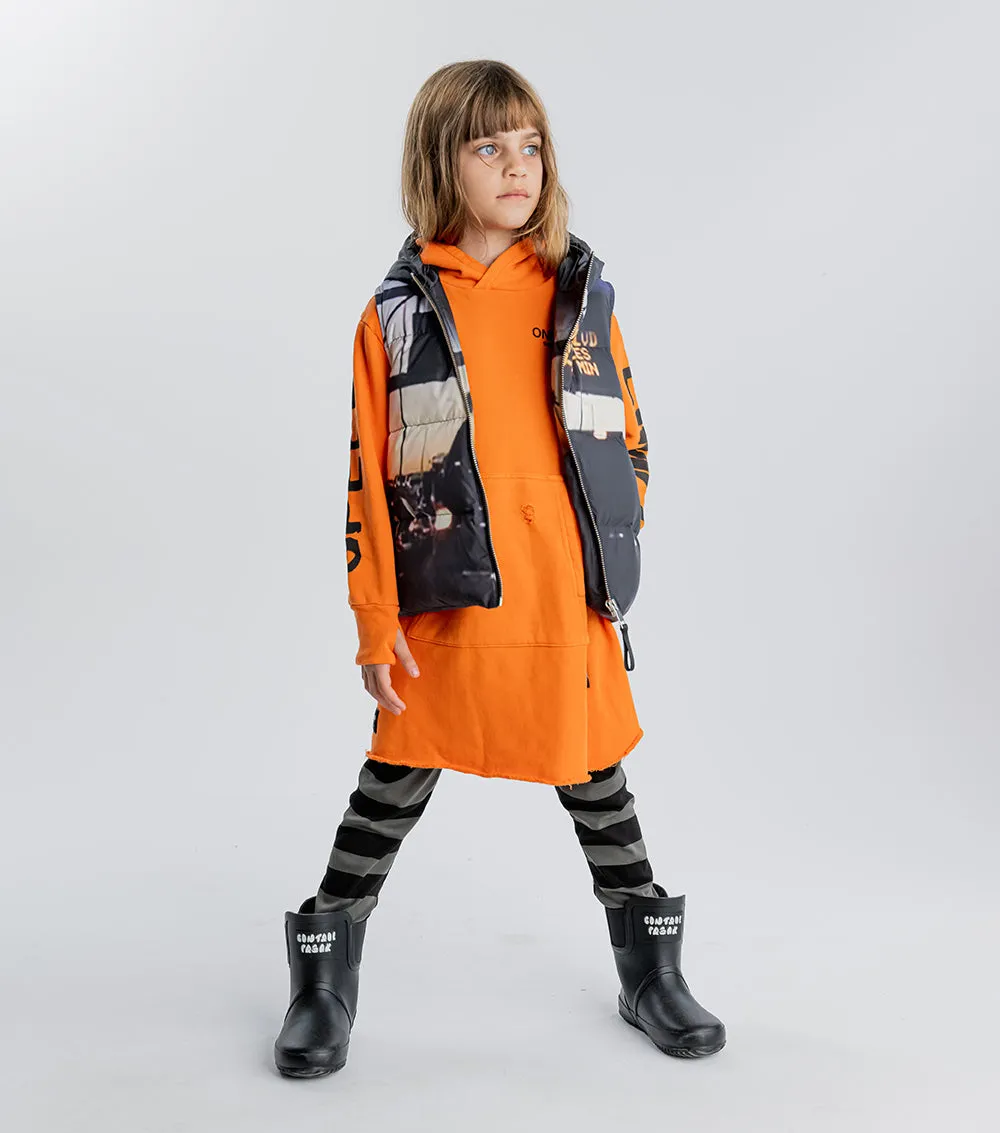 on the go hooded a dress