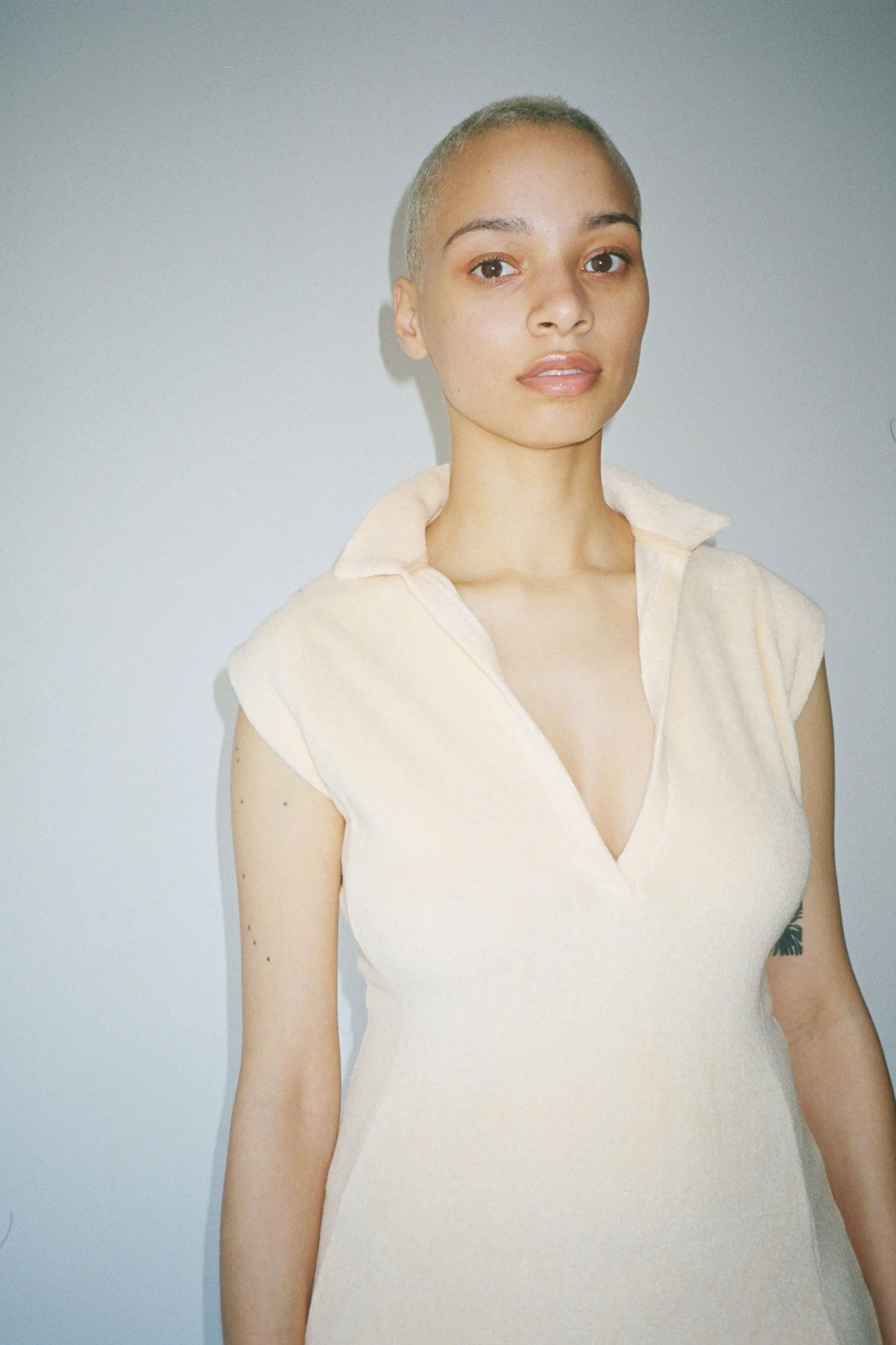 Peach Coco Terry Tennis Dress