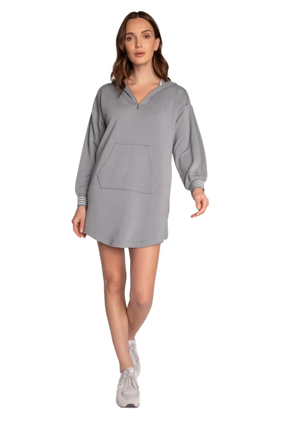 PJ Salvage Running Errands Dress RHRED-CEMENT