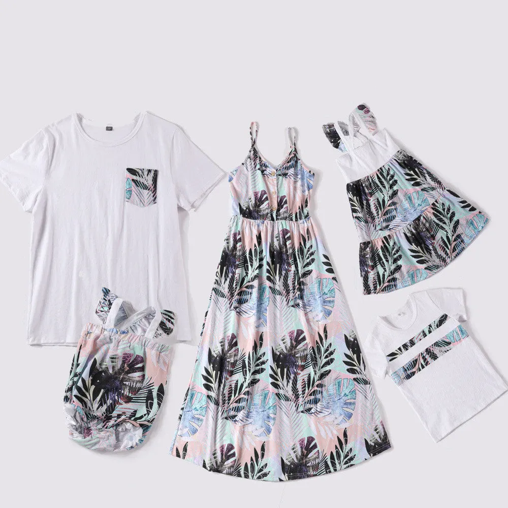Plant Printing Family Matching Sets