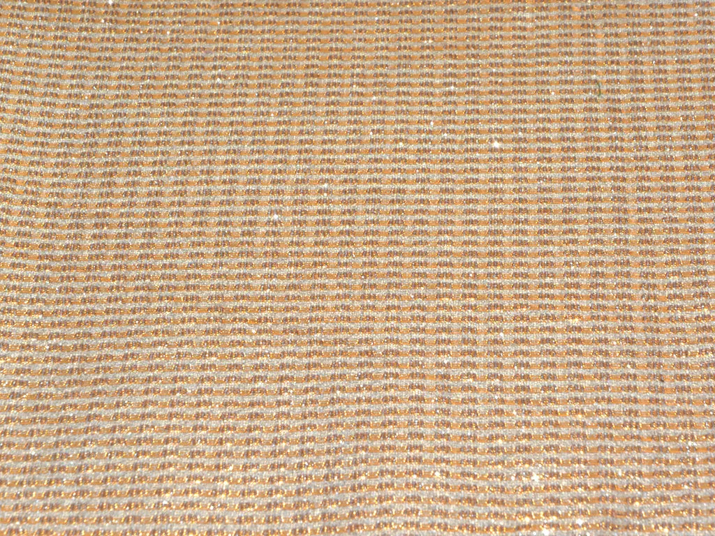Precut of 1 Meter Golden Stripes Shimmer Bonding Fabric