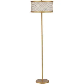 Safavieh Evie 58.25 Inch H Mesh Floor Lamp, LIT4199