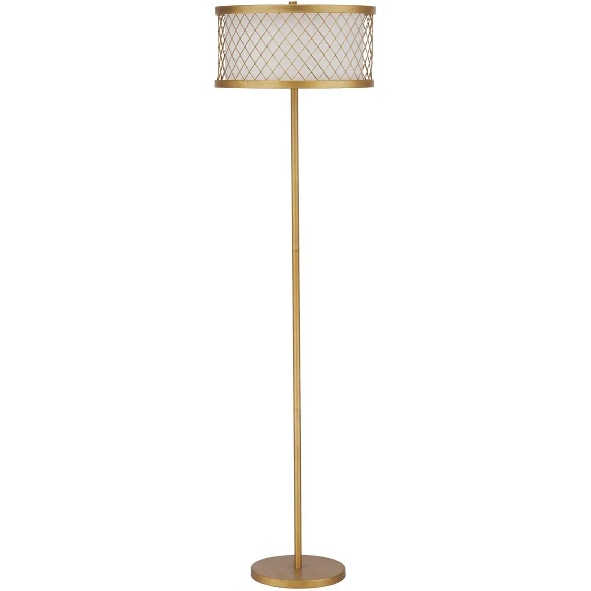 Safavieh Evie 58.25 Inch H Mesh Floor Lamp, LIT4199