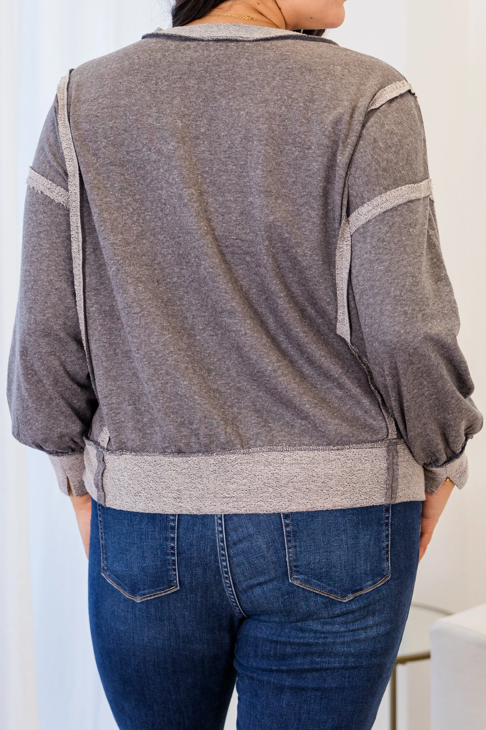 Secrets From A Girl Sweater, Black