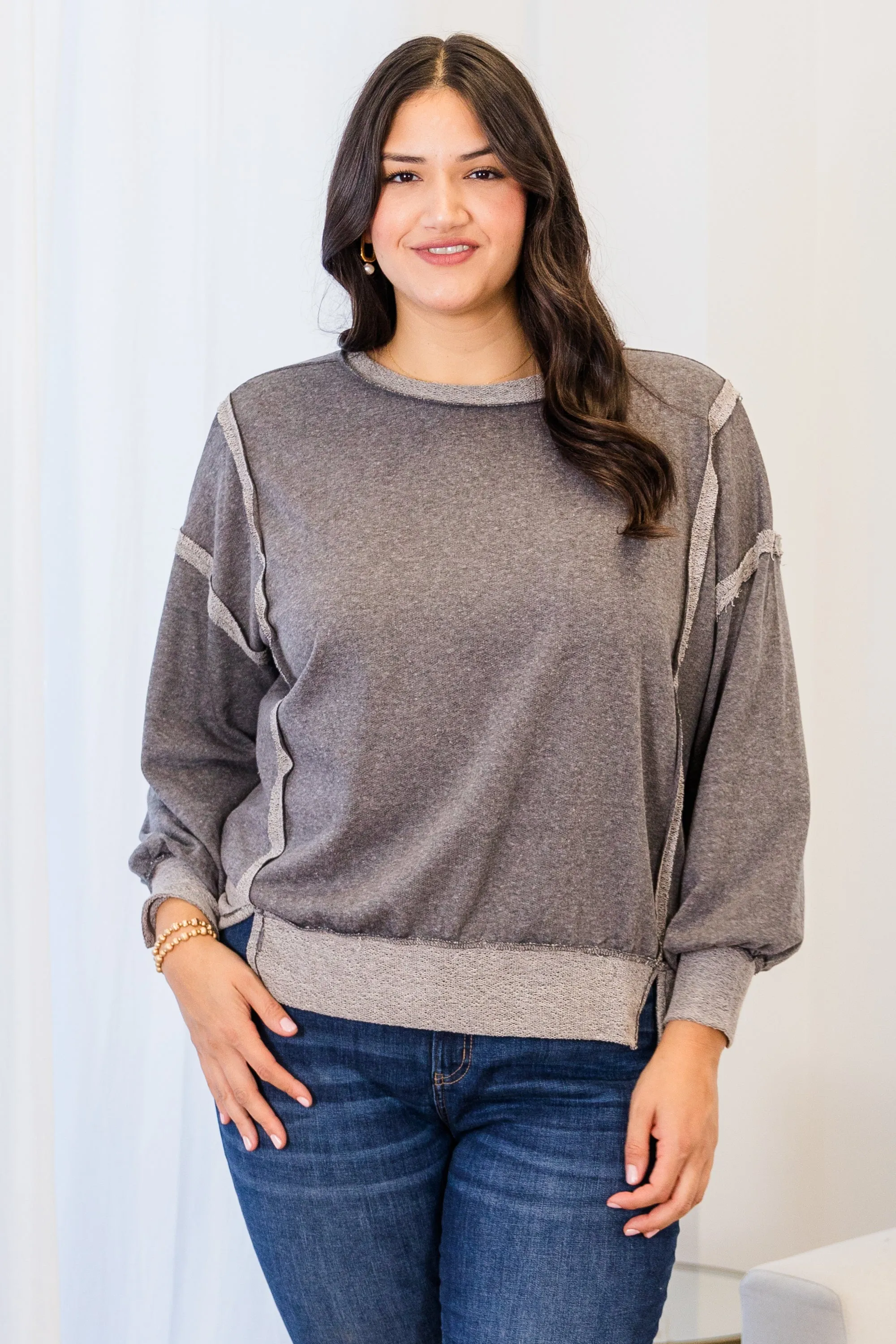 Secrets From A Girl Sweater, Black