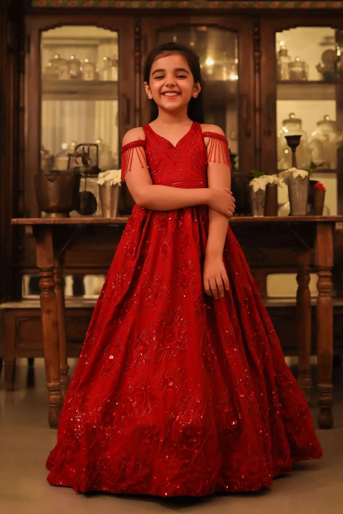 Shimmering Ball Gown