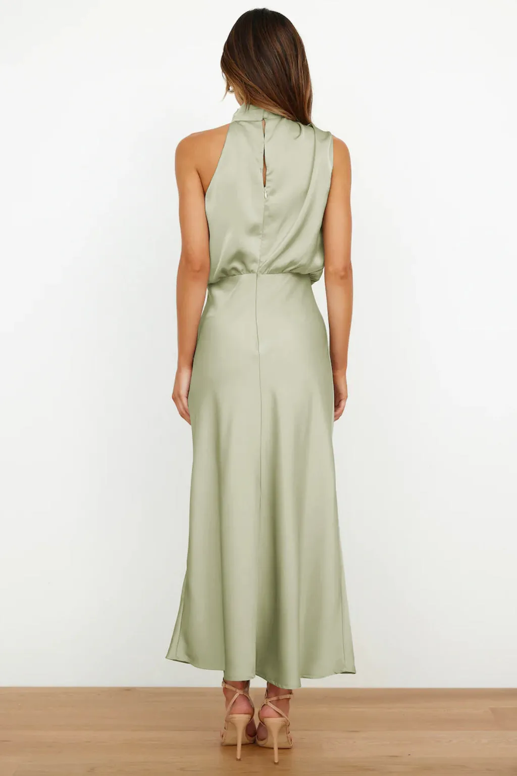 Sleeveless Satin Cocktail Dresses