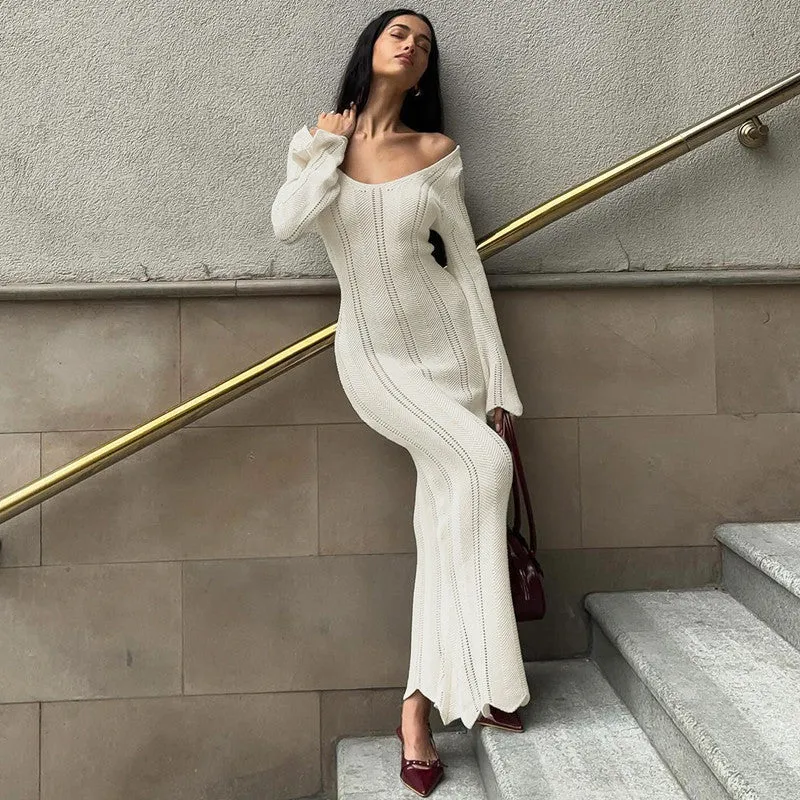 Vvsha Isla Knit Maxi Dress