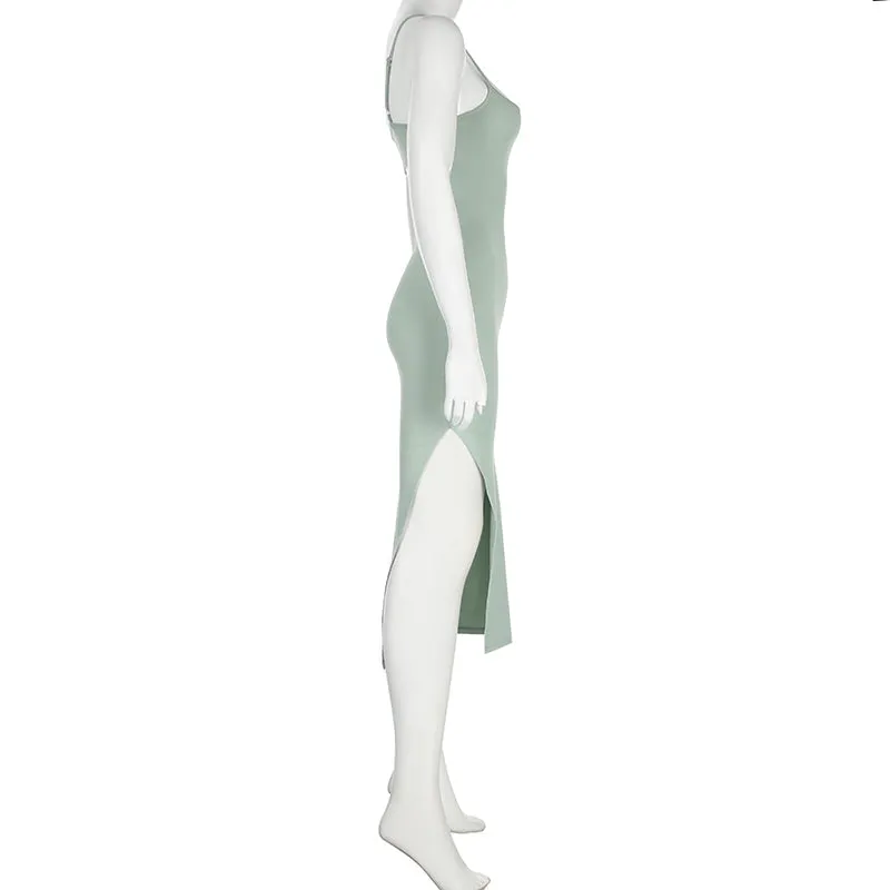 Vvsha Kyla Basic Midi Dress