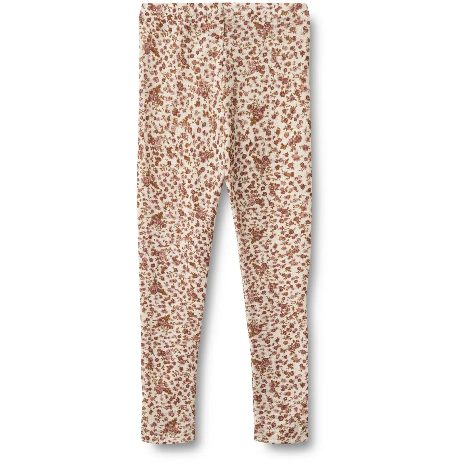 Wheat Rose Flowers Wool Leggings Agi